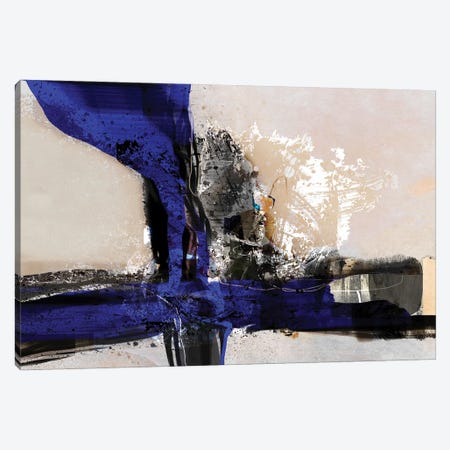 Blue Vein IV Canvas Print #ERT56} by Roberto Moro Canvas Print