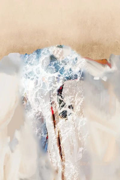 Minimalist Paintings: Overflow by Roberto Moro