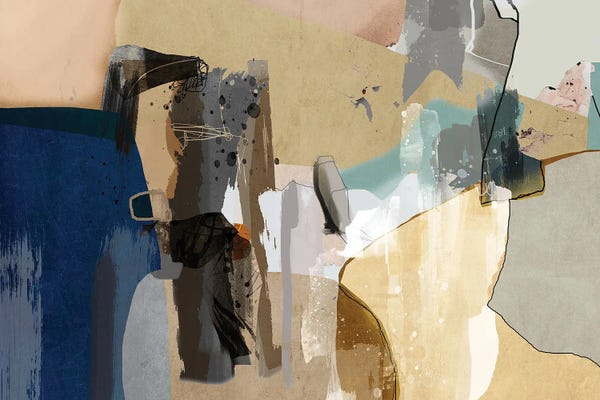 Effortless Earth Tone Abstracts: The Never-Ending Story by Roberto Moro