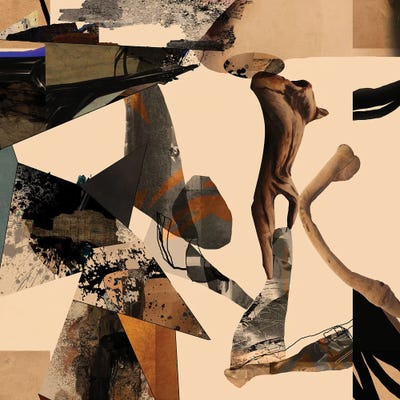 Collage by Roberto Moro canvas print