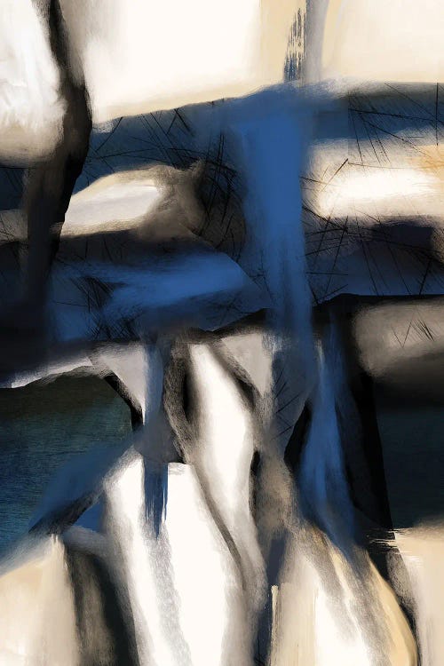 Rhapsody In Blue by Roberto Moro canvas print