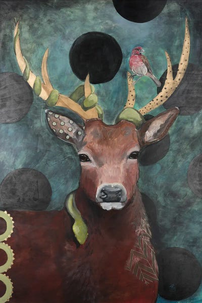 Folksy Fauna: Deer And Friends by Emily Reid