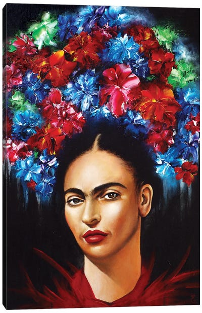 Frida Canvas Art Print - Estelle Barbet