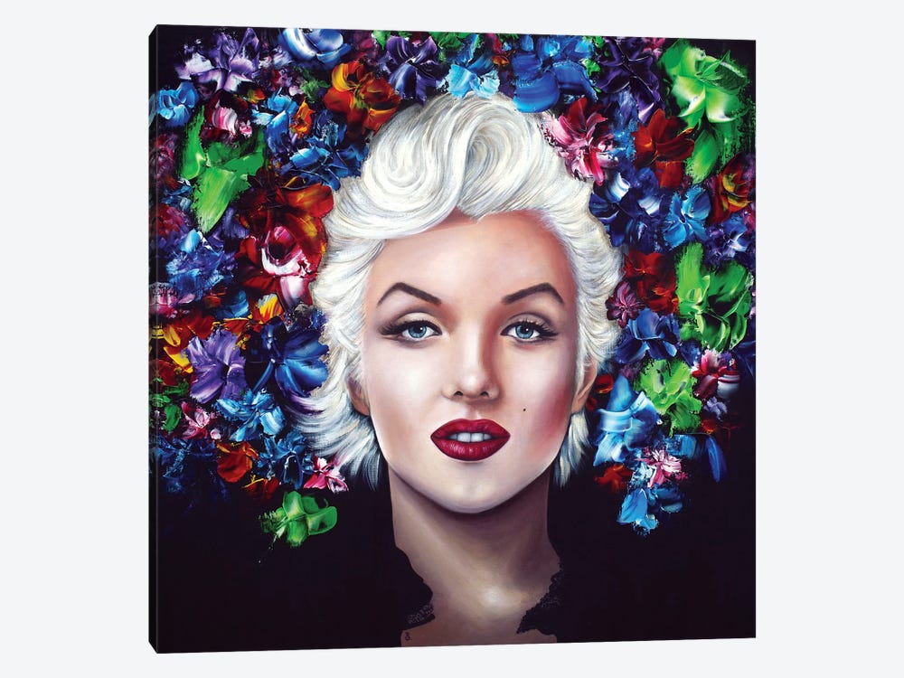 Marilyn Forever by Estelle Barbet 1-piece Canvas Print