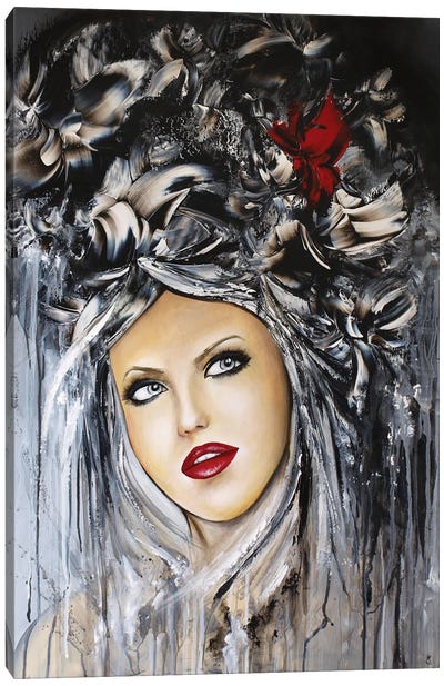 Romantic Gothic Canvas Art Print - Estelle Barbet