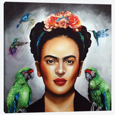 Frida Canvas Art by Estelle Barbet | iCanvas