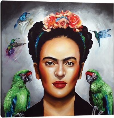 Viva La Vida Canvas Art Print - Parrot Art