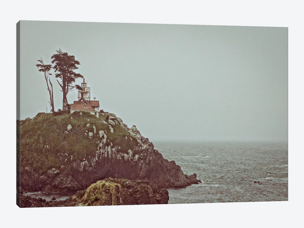 House on a Cliff by Eric Schech 1-piece Canvas Art Print