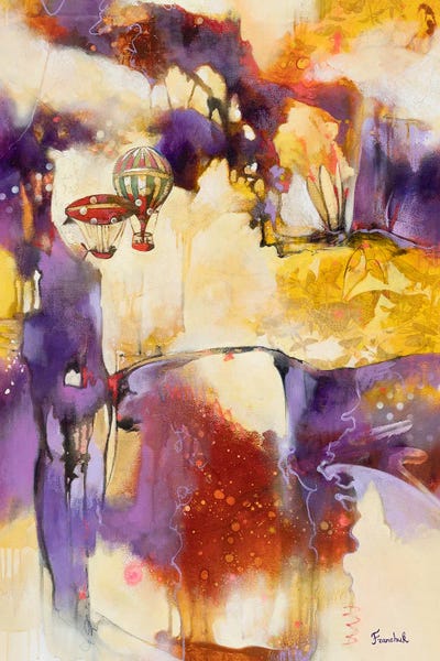 Complementary Colors: Cloud Sails II by Esther Franchuk