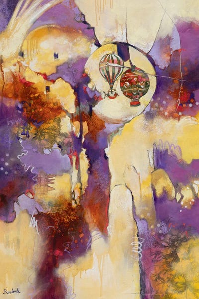 Complementary Colors: Cloud Sails I by Esther Franchuk