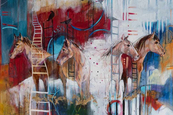 Fine Art Print: Divine Exchange by Esther Franchuk