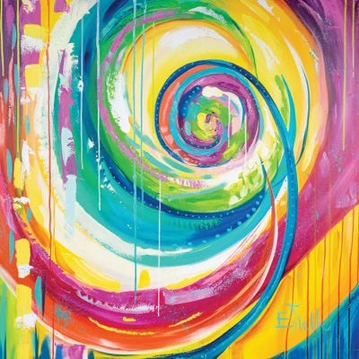 Trust The Journey by Estelle Grengs metal wall art