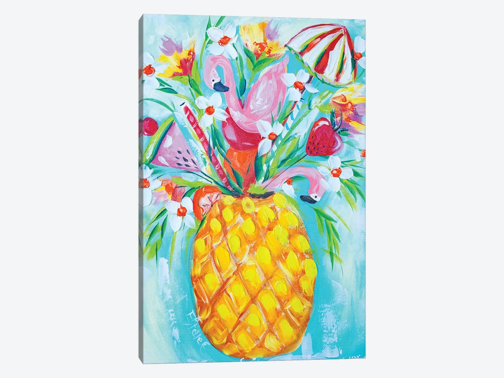 Pineapple Fizz by Estelle Grengs 1-piece Art Print