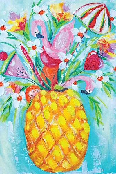Beach Lover: Pineapple Fizz by Estelle Grengs