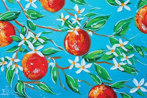 Mediterranean Décor: Oranges by Estelle Grengs