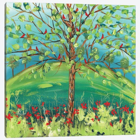 Family Tree Canvas Print #ESG118} by Estelle Grengs Art Print