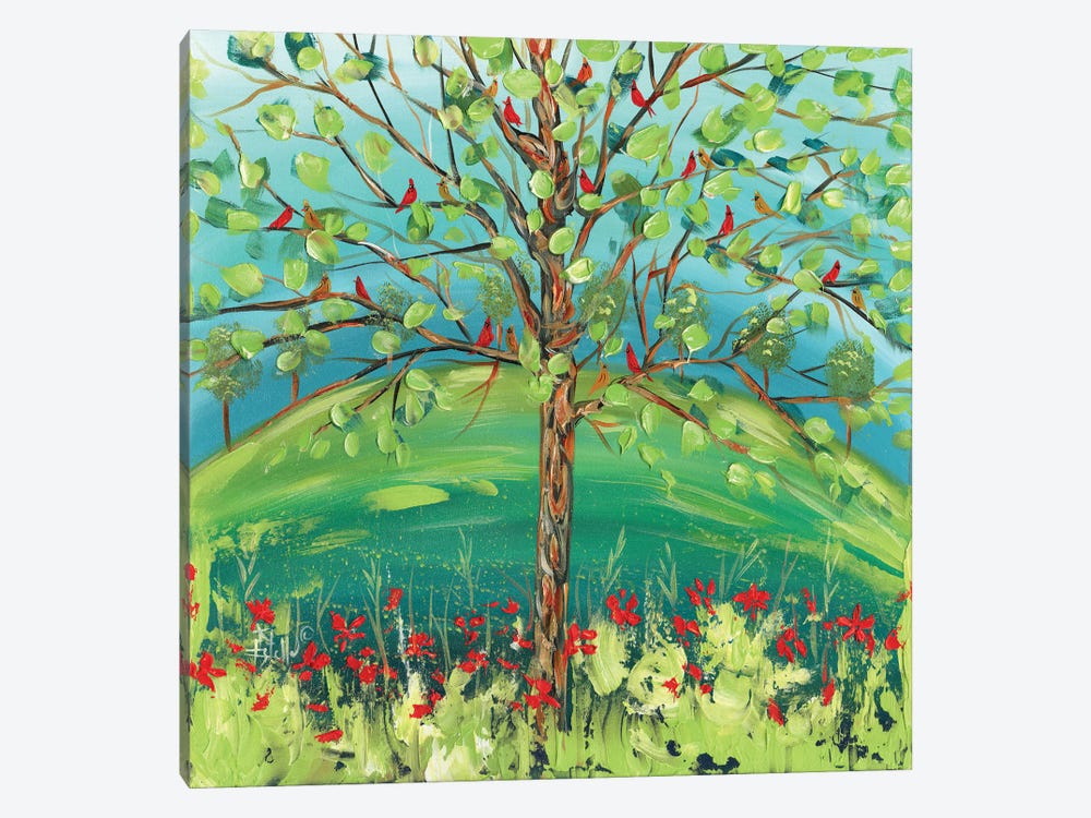 Family Tree by Estelle Grengs 1-piece Canvas Print