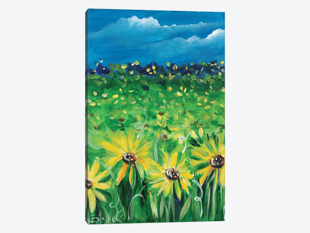 Sunflower Fields by Estelle Grengs 1-piece Canvas Wall Art