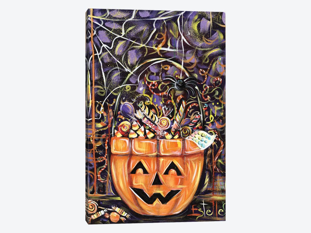 Trick Or Treat by Estelle Grengs 1-piece Canvas Art