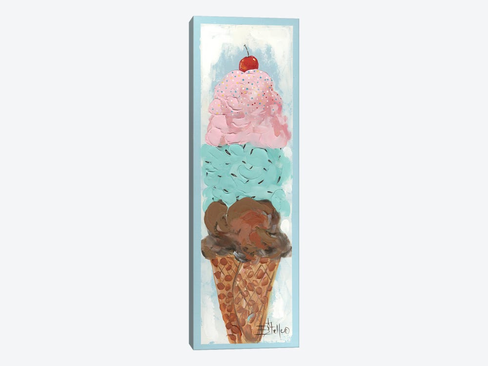 Ice Cream by Estelle Grengs 1-piece Canvas Art Print