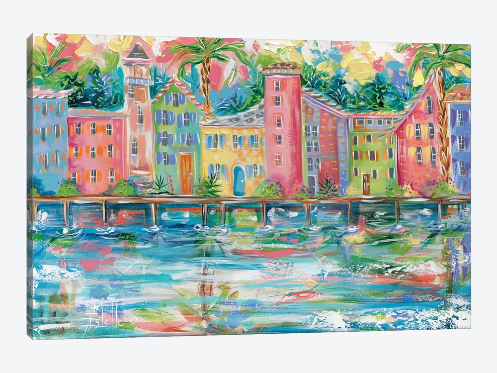 Dock City by Estelle Grengs 1-piece Canvas Print