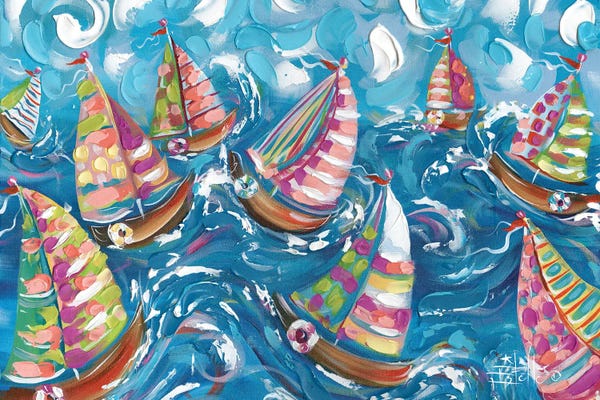 Nautical Living Room: Great Wind by Estelle Grengs