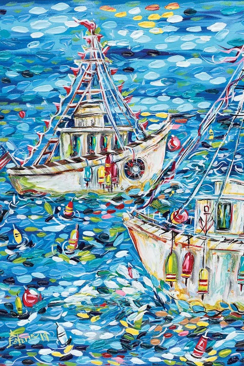 Fisherman's Life by Estelle Grengs wall art