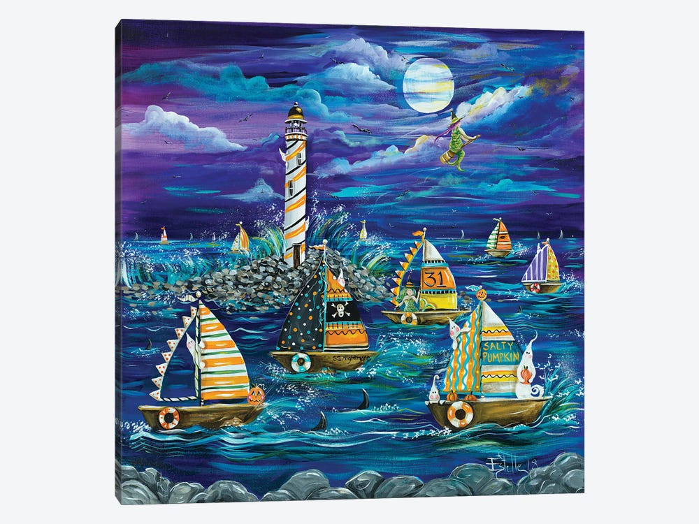 Spooky Sail by Estelle Grengs 1-piece Canvas Wall Art