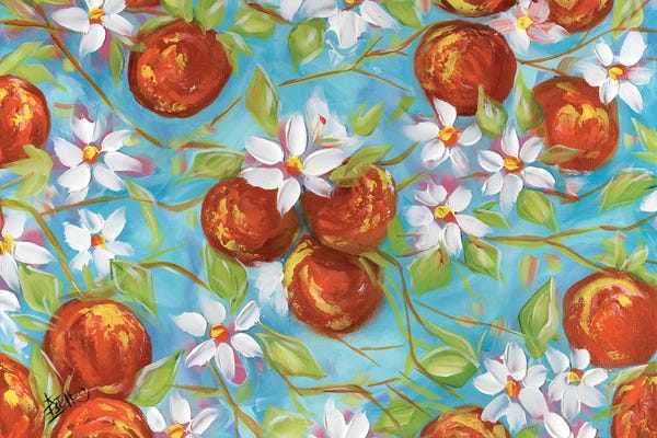 Fine Art Print: Orange Blooms by Estelle Grengs