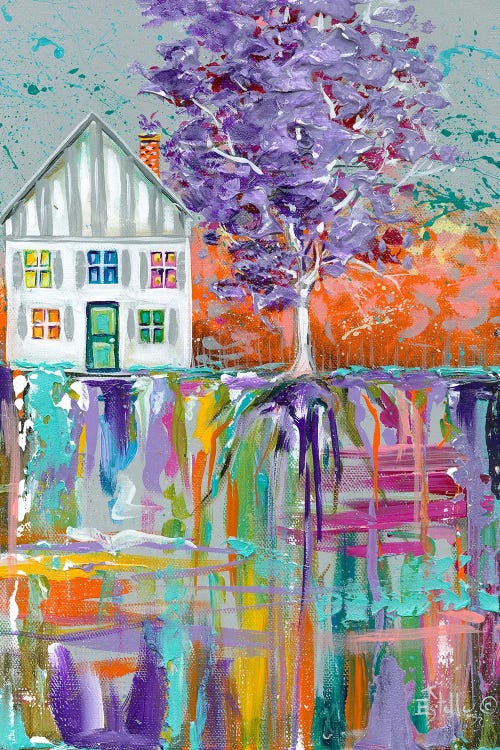 My Favorite Color Is Purple by Estelle Grengs wall art