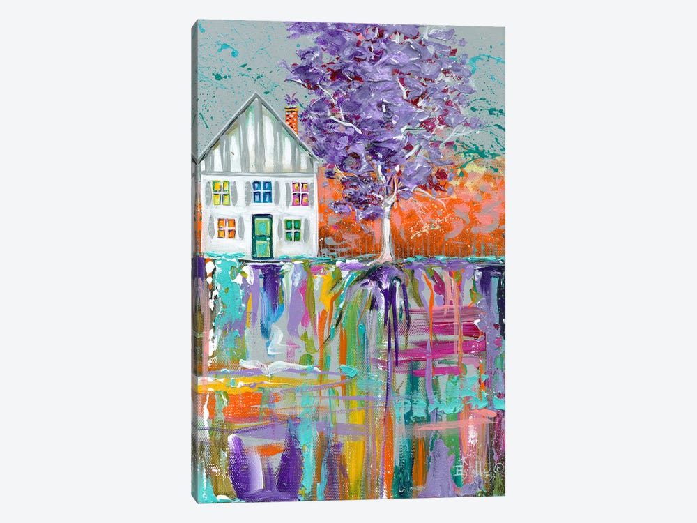 My Favorite Color Is Purple by Estelle Grengs 1-piece Canvas Artwork