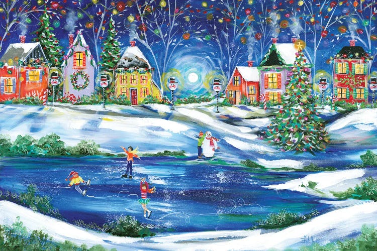 New England Christmas by Estelle Grengs wall art
