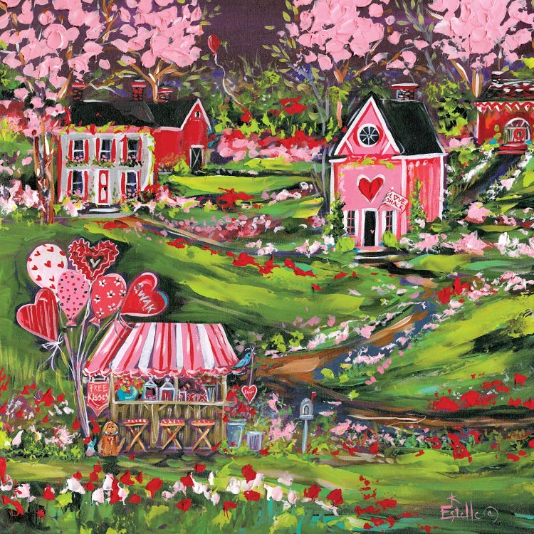 Love Village by Estelle Grengs wall art