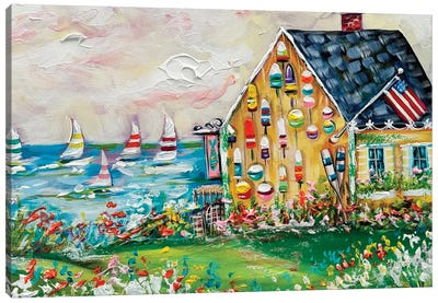 The Aboathouse Canvas Art Print - Estelle Grengs