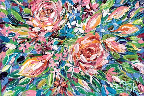 Roses: Potpourri by Estelle Grengs