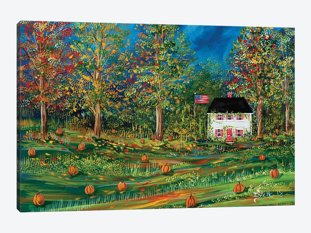 Pumpkin Spice by Estelle Grengs 1-piece Canvas Print