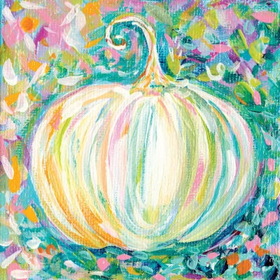 Pumpkin by Estelle Grengs metal wall art