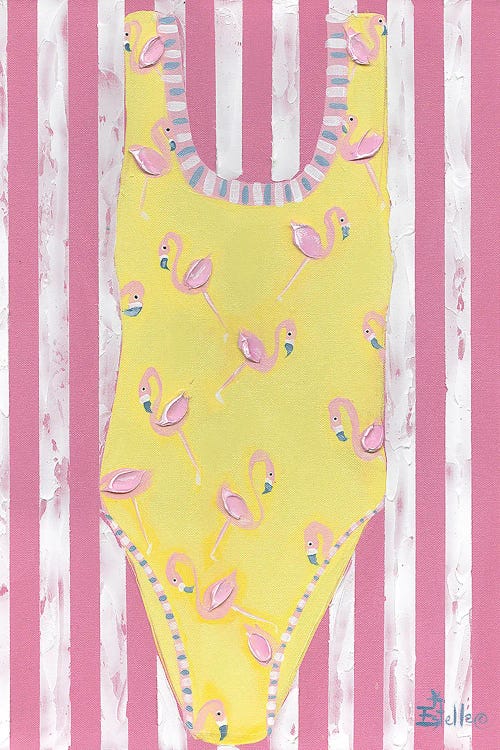 Flamingo Bathing Suit