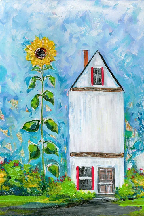 Giant Sunflower House