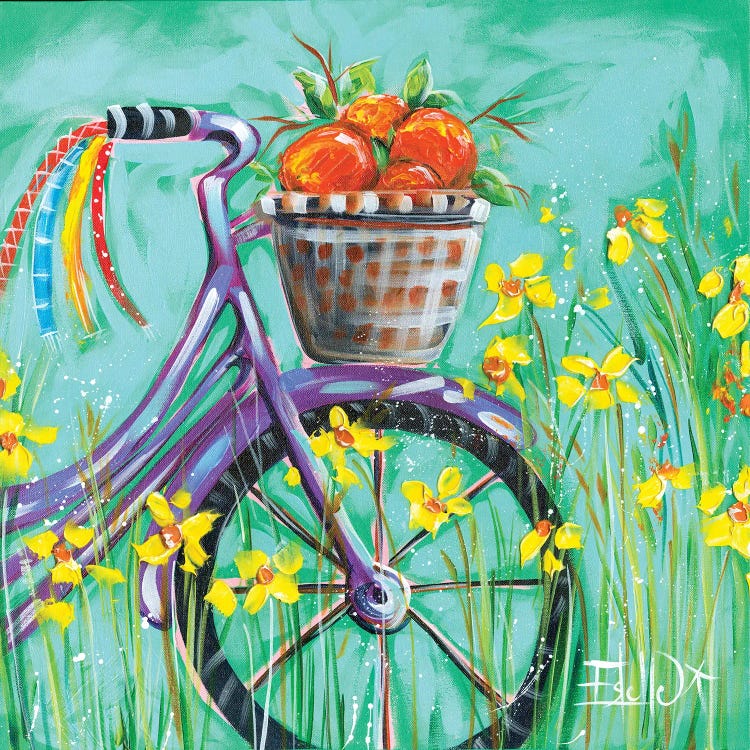 Riding For Juice by Estelle Grengs wall art