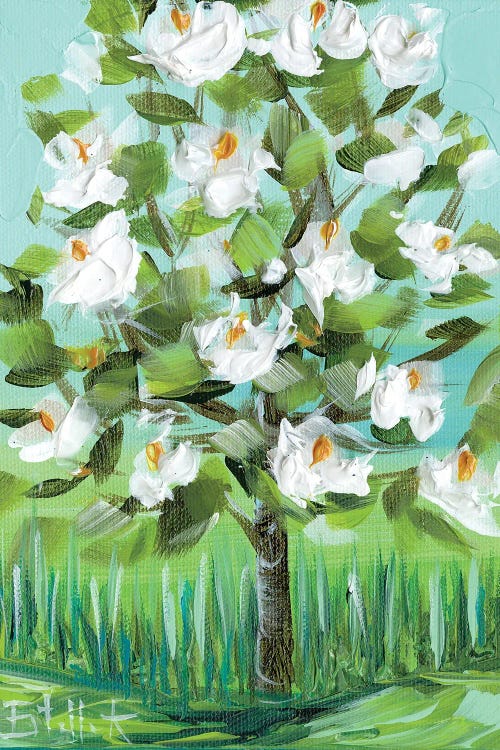 Magnolia In Bloom by Estelle Grengs wall art