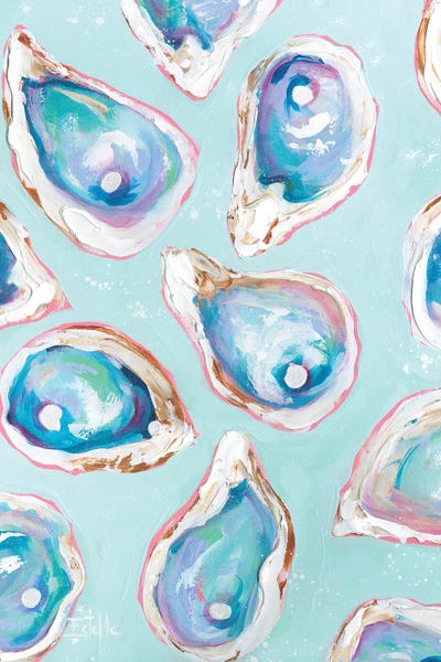 Beachy Living Room: Oysters by Estelle Grengs