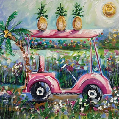 Black & Dark Art - Canvas Prints: Girls Only by Estelle Grengs