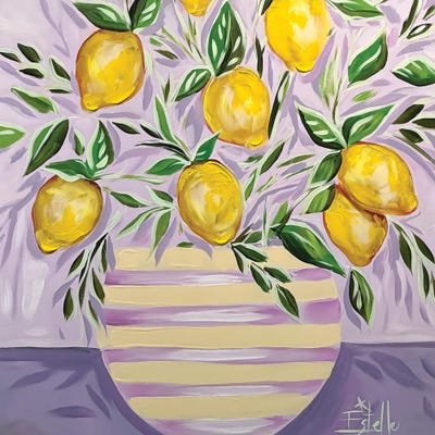 Estelle Grengs - Acrylic Wall Art: Lemon Drop by Estelle Grengs