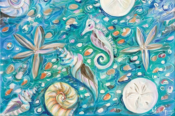 Ocean Treasures: Seashore by Estelle Grengs