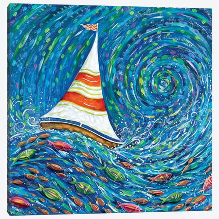 Set Sail Canvas Print #ESG27} by Estelle Grengs Canvas Artwork