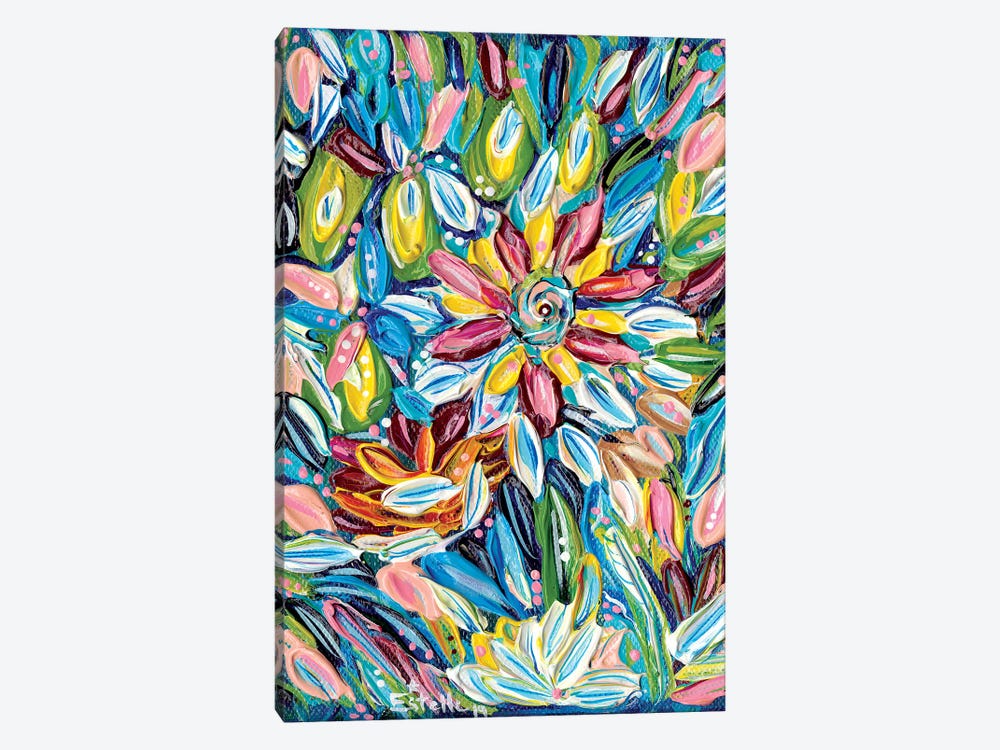 Flower Burst by Estelle Grengs 1-piece Canvas Art