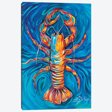 Lobster Bake Canvas Print #ESG32} by Estelle Grengs Canvas Art