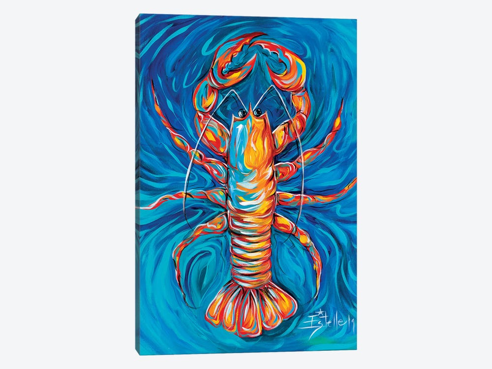 Lobster Bake by Estelle Grengs 1-piece Canvas Wall Art