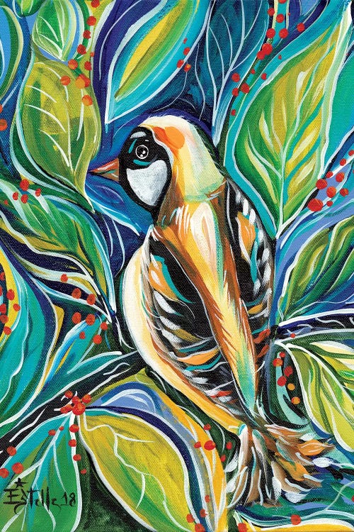 Tribal Bird by Estelle Grengs wall art